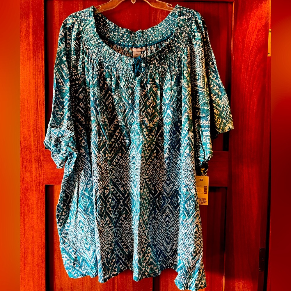 Short sleeve gauze